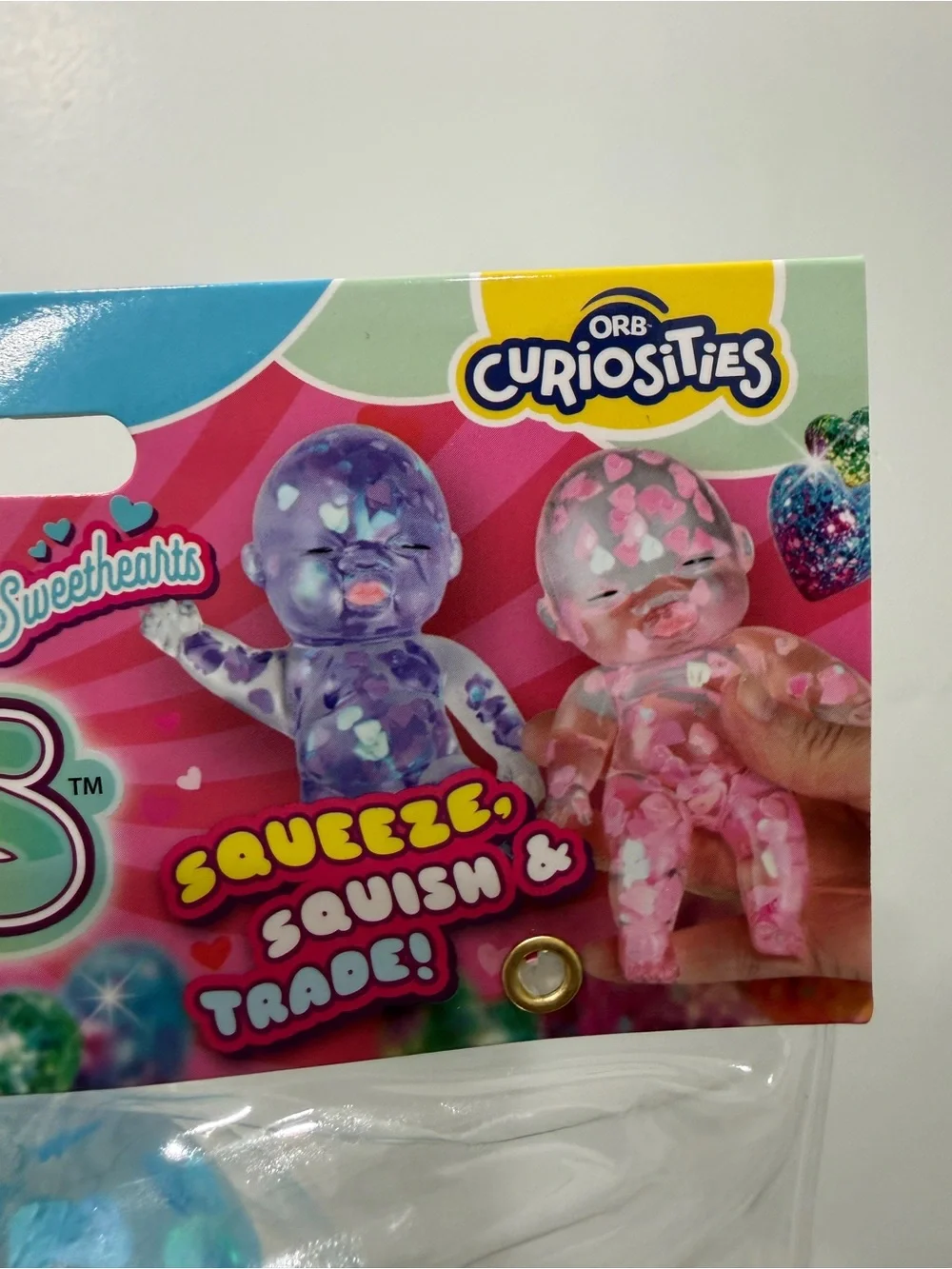 New Lot of 2 🔥Onesies Squeeze Toy - Pink or Blue